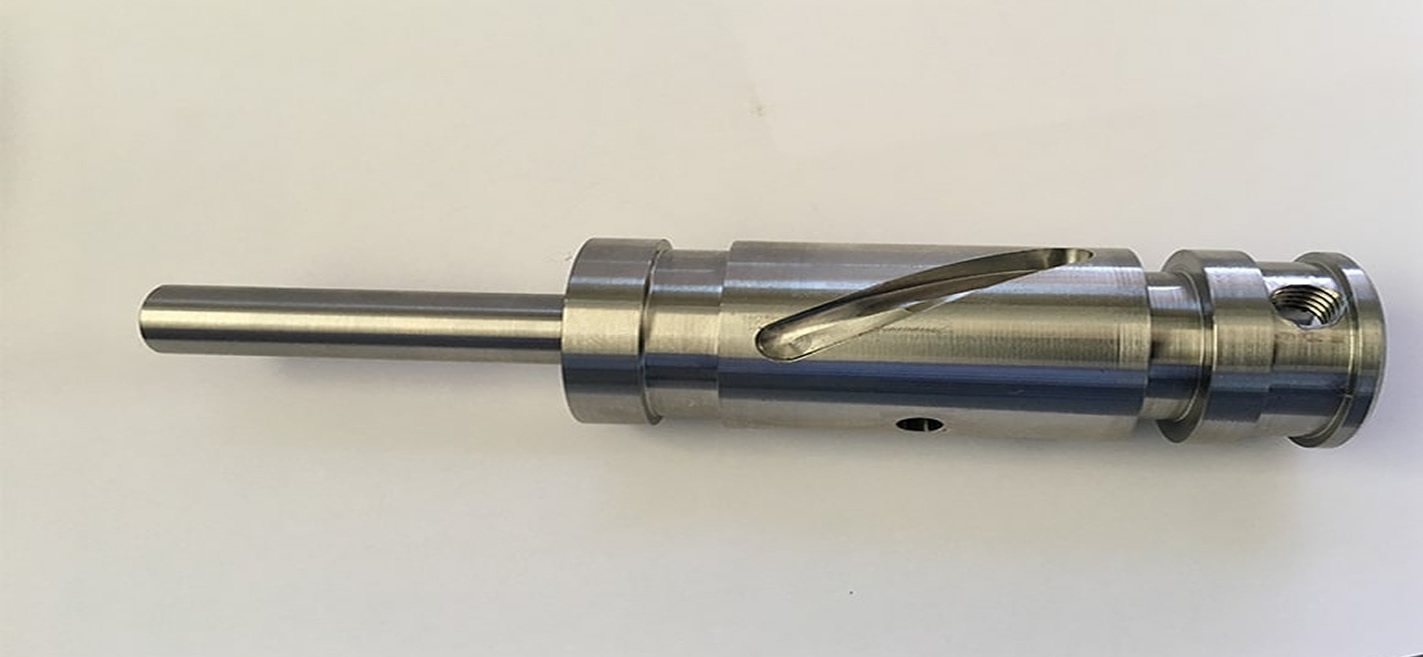 single CNC part custommachinedshaft EU